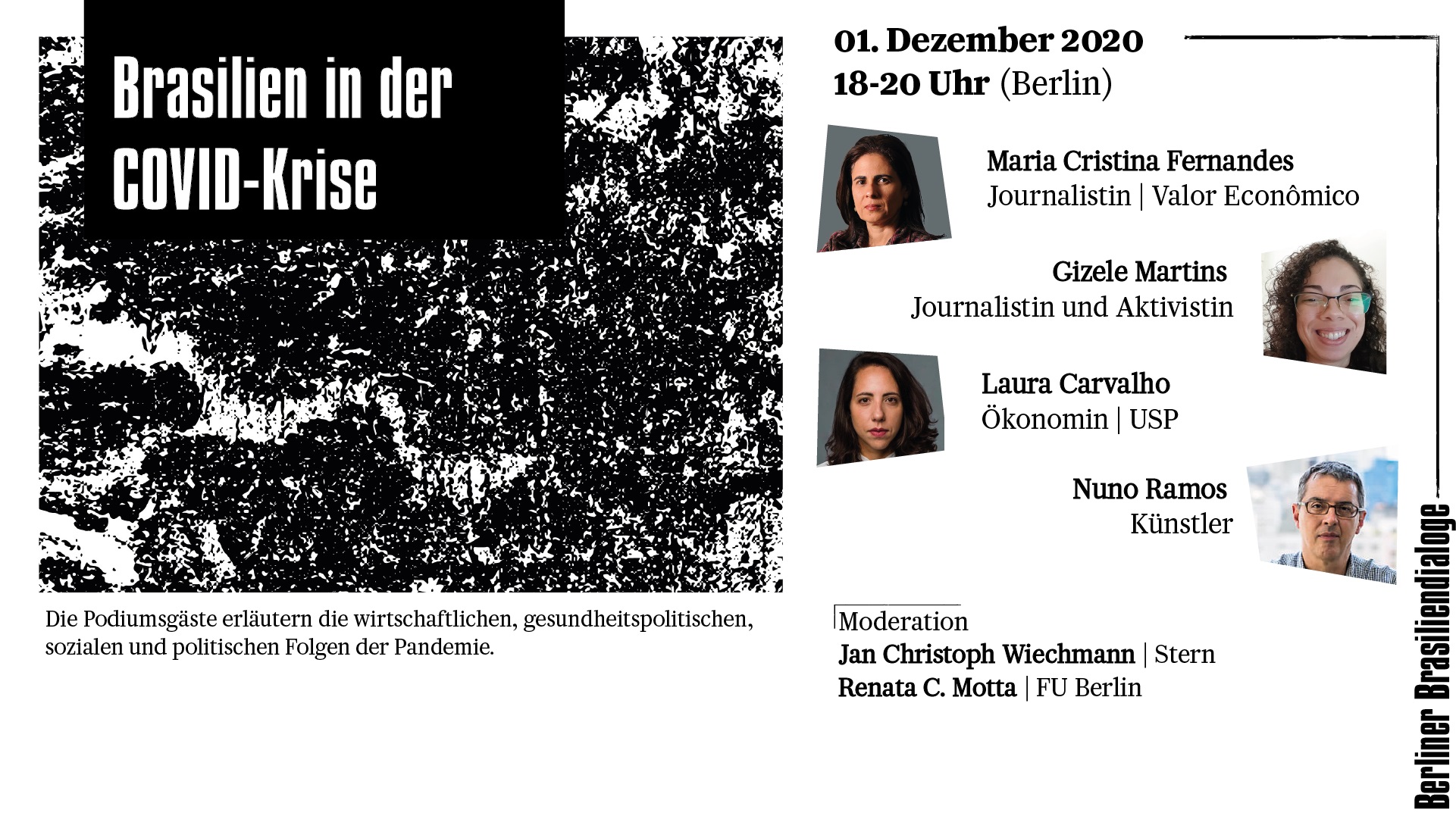 Ciclo de debates: Diálogos Brasil-Berlim