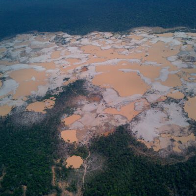 Goldabbau in Amazonien